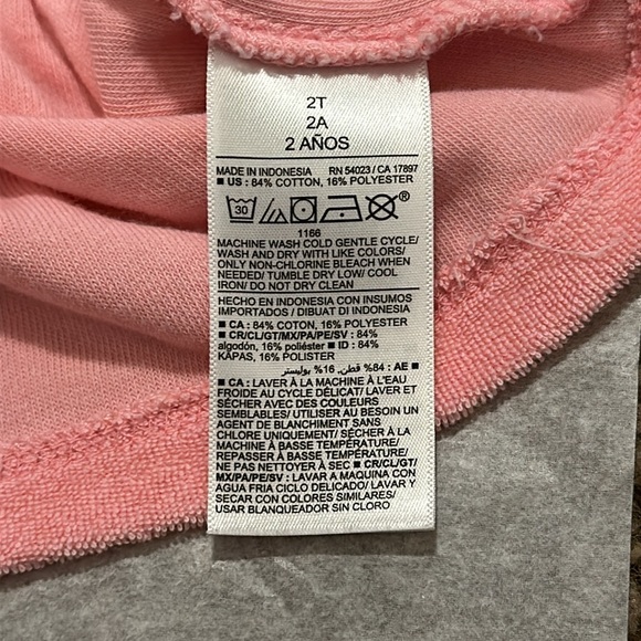 Old Navy Pink Toddler Cover Up Size: 2T - Picture 5 of 5